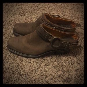 Frye harness boots
